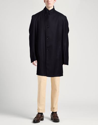 Man Coat Midnight blue Size 44 Virgin Wool