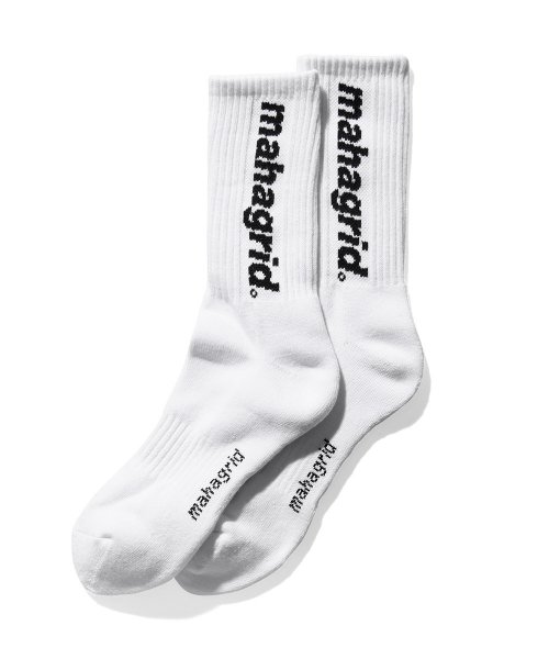 BASIC LOGO SOCKS WHITE