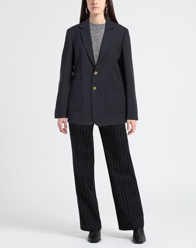 Woman Blazer Midnight blue Size 8 Viscose
