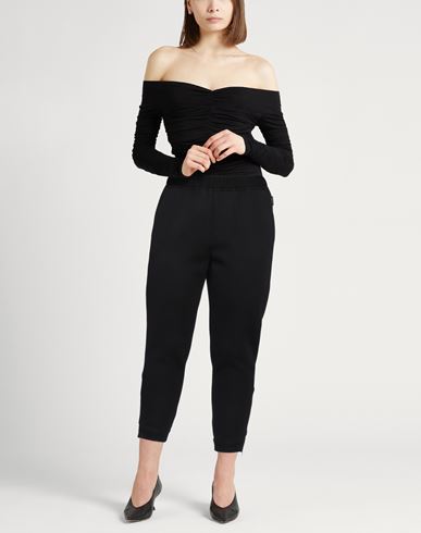 Hevò Woman Pants Black Size XL Modal