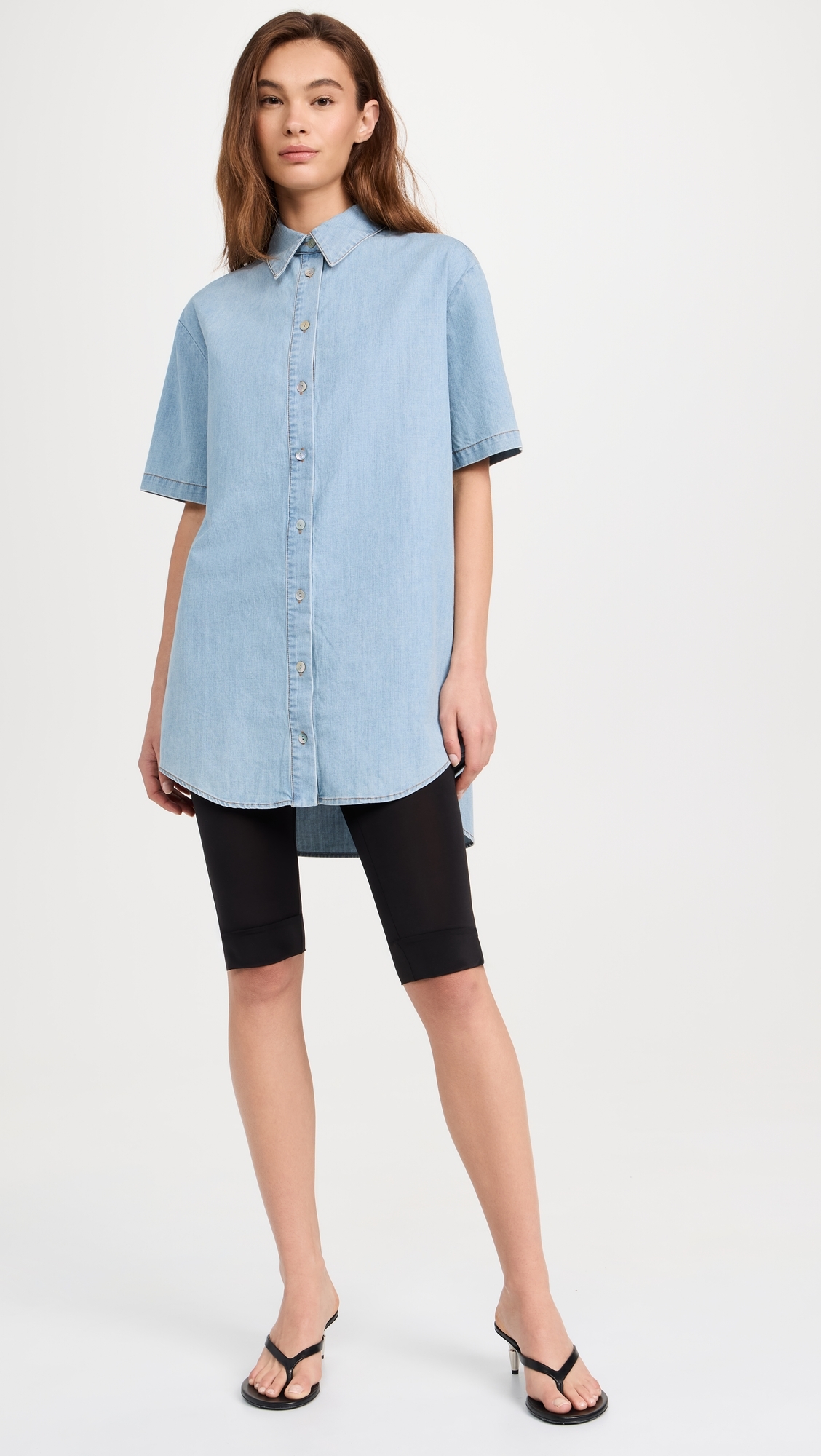 O. p.t Chance Dress Denim Midwash