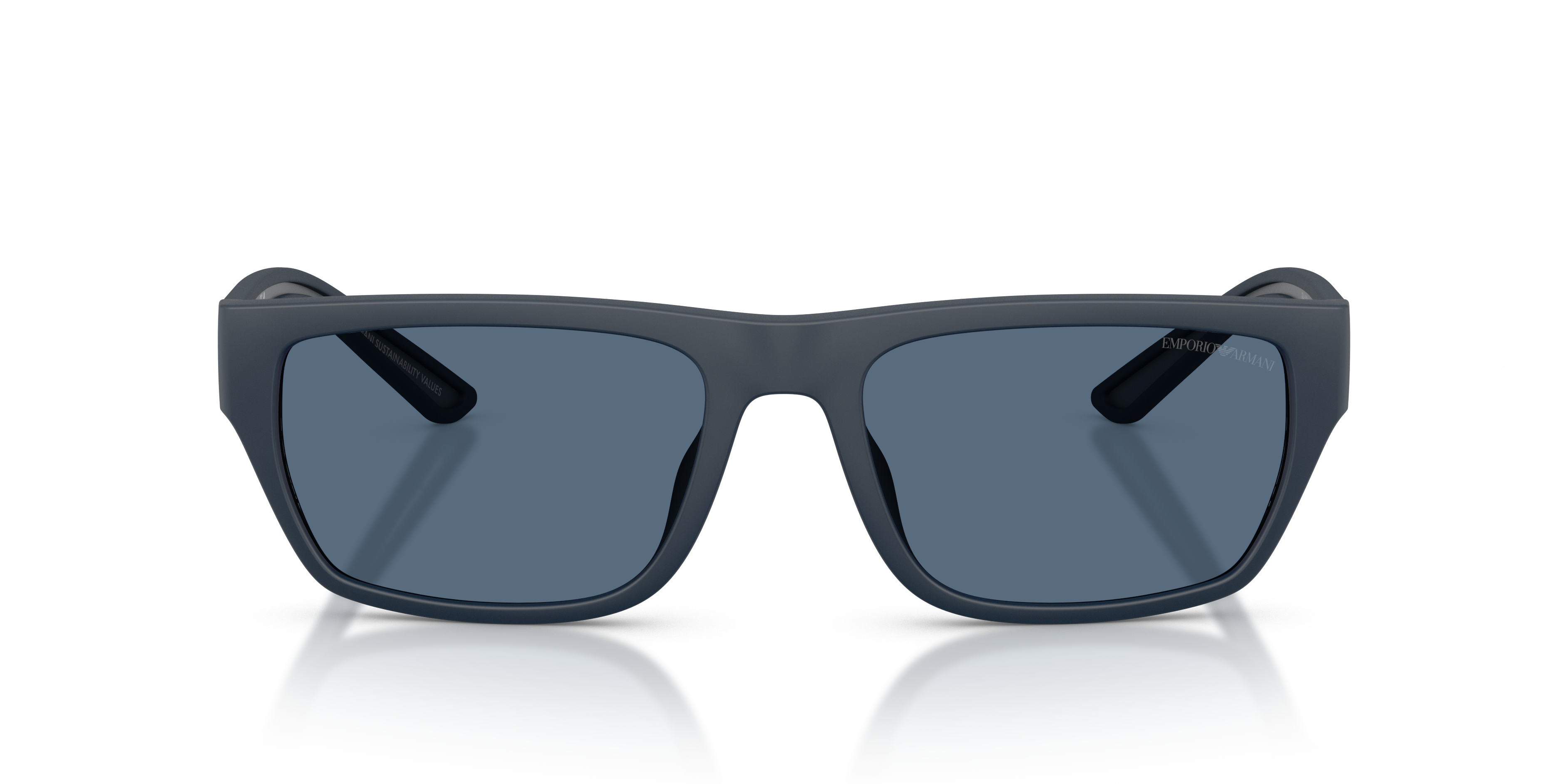 Emporio Armani Man Emporio Armani EA4267U 618580 Sunglasses Injected Blue Blue Pillow Norma