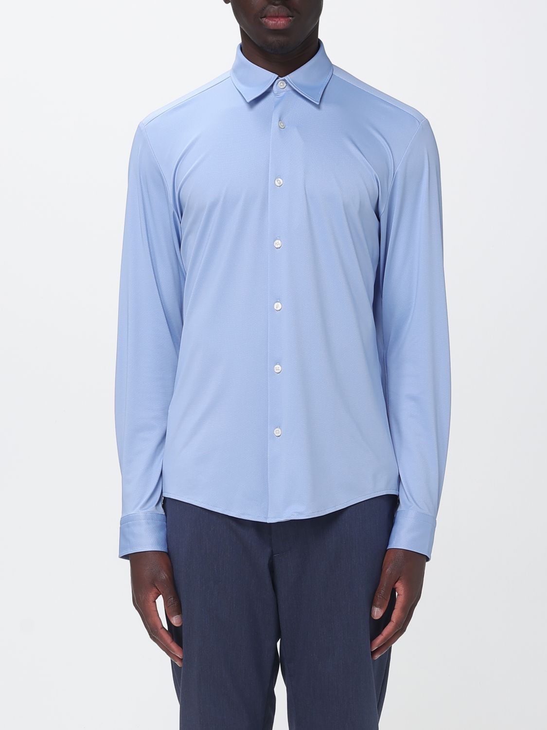 Shirt Men color Sky Blue