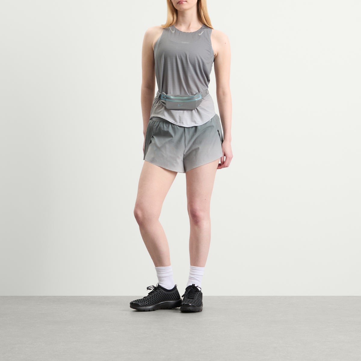 Women's x Isamaya Ffrench Slim Waistpack 4.0 in Smoke Grey