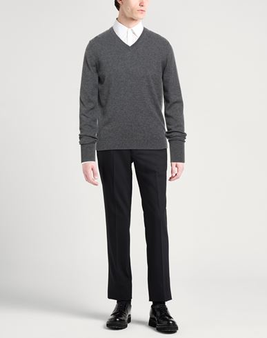 Man Sweater Charcoal Size 36 Cashmere