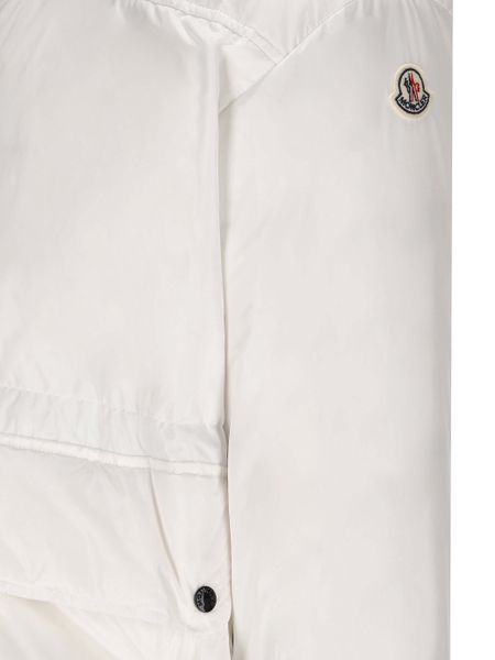 Moncler Buttoned Long-Sleeved Down Jacket