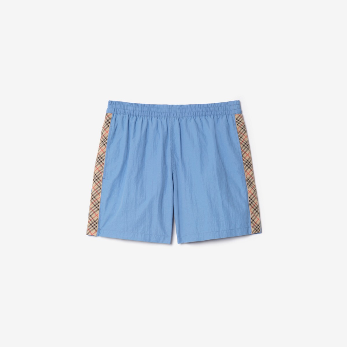 Check Trim Swim Shorts