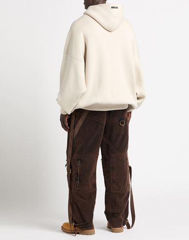 Man Sweater Cream Size XL Virgin Wool