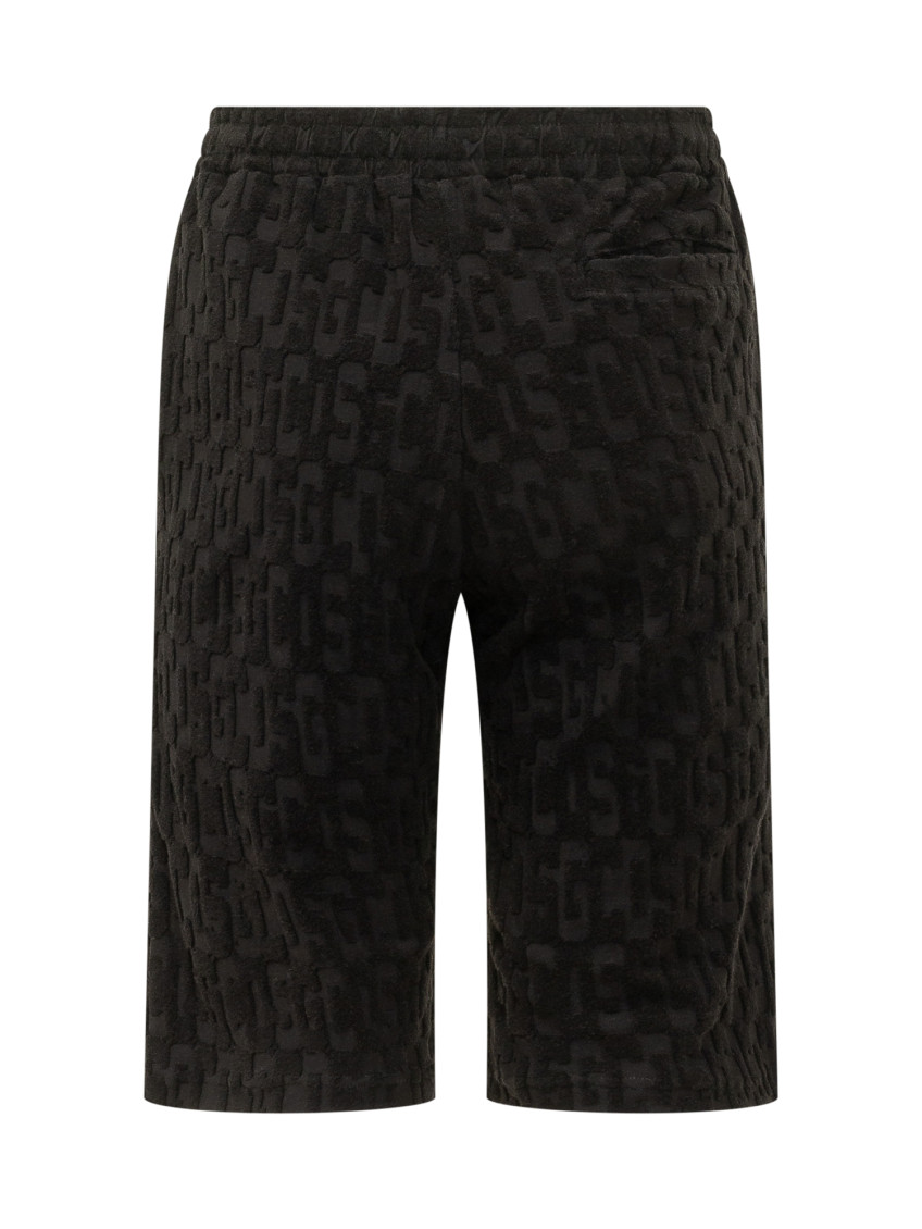 Black Logo Shorts