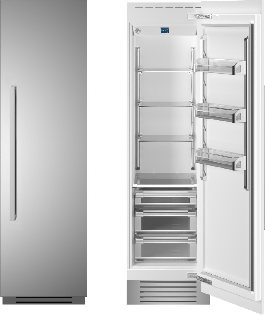 Bertazzoni 24 Inch 24" Built In Column Refrigerator REF24RCPIXR