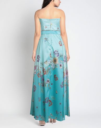 Camilla Milano Woman Maxi dress Turquoise Size 10 Polyester