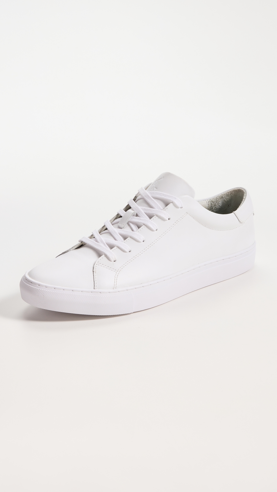 Jermain Ii Leather Sneakers White
