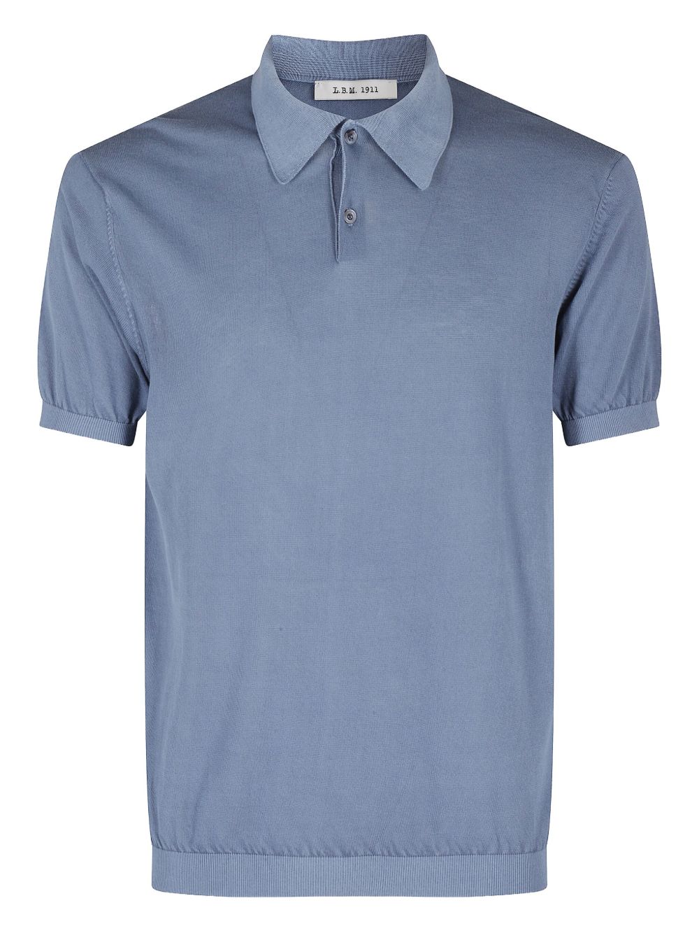 Cotton polo shirt - Blue