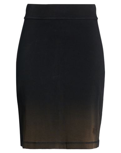 Woman Mini skirt Black Size XS Recycled cotton, Organic cotton, Elastane