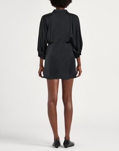 Woman Mini dress Black Size S Polyester