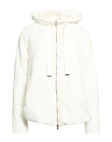 Woman Jacket Off white Size 10 Polyamide, Polyester