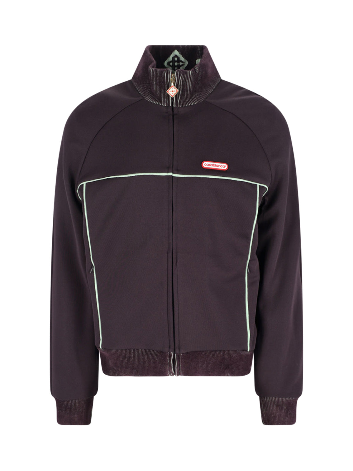 Men's Contrast-Trim Sweater with Tech-Grade Lining