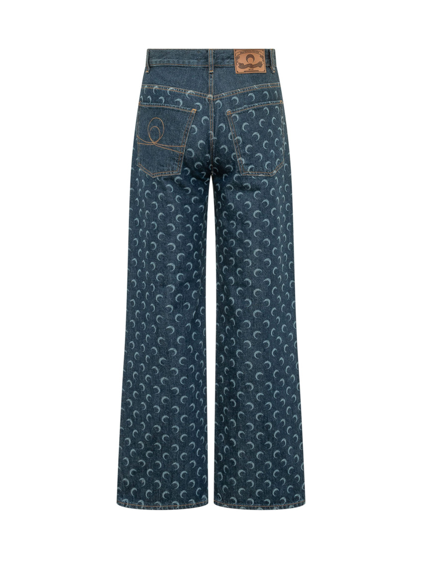 Blue Straight Jeans
