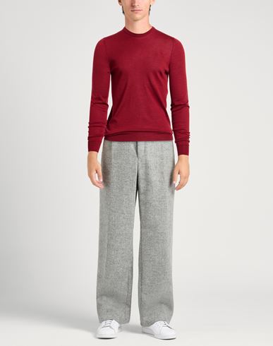 Modern Man Sweater Red Size 38 Super 140s Wool