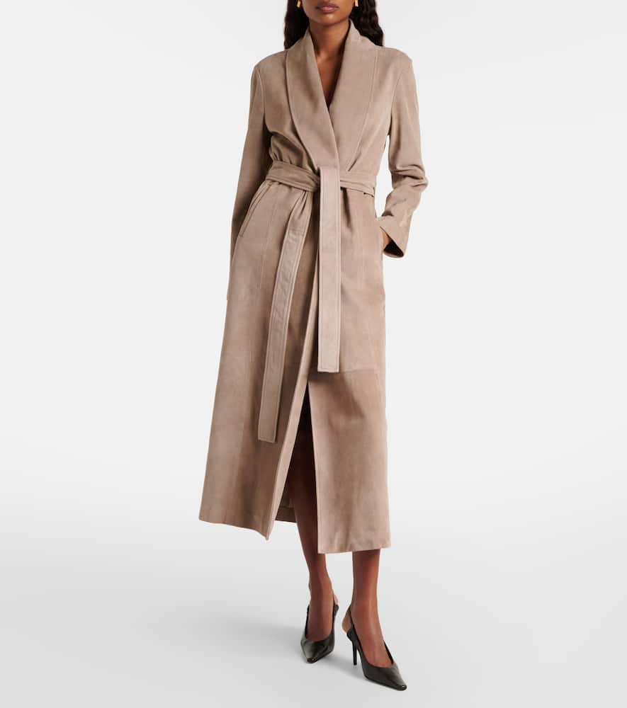Gallery suede coat