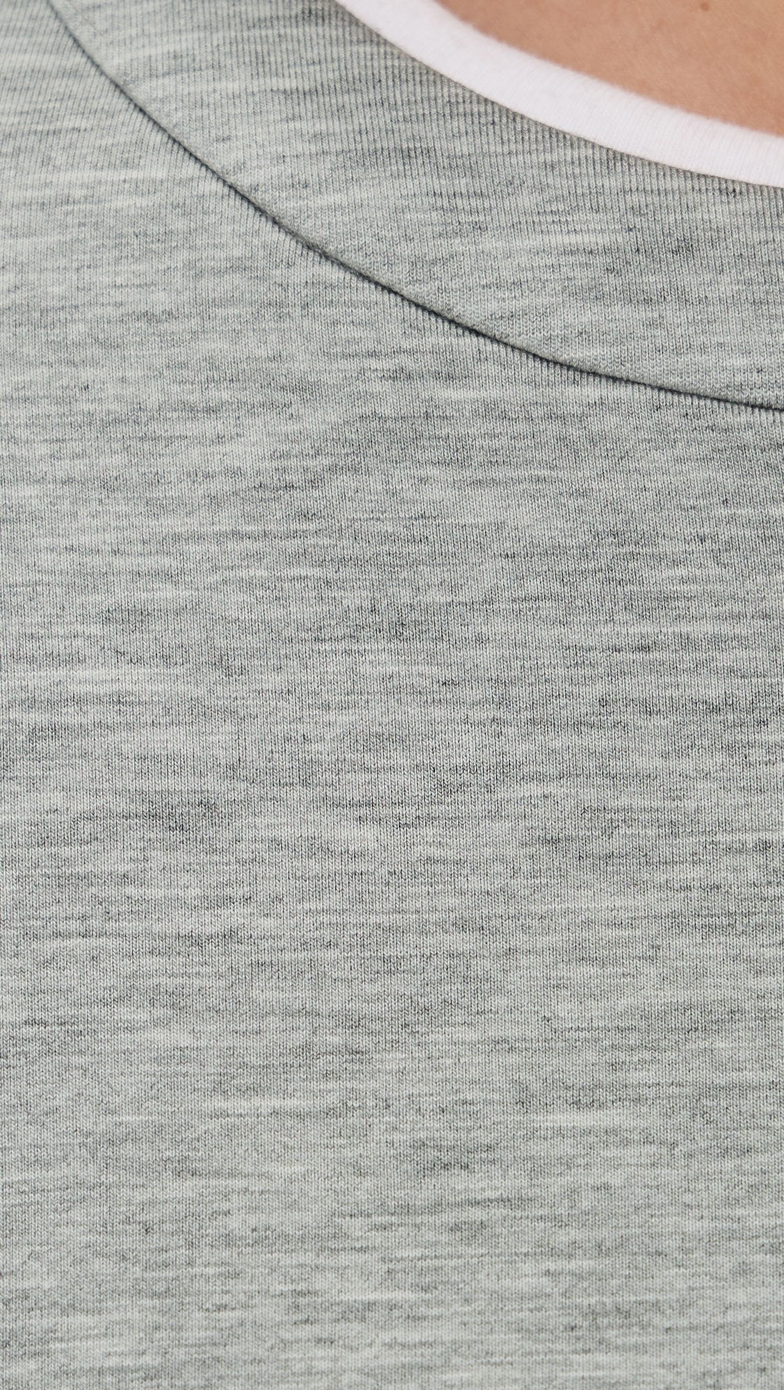 Danica Crop Top Heather Grey