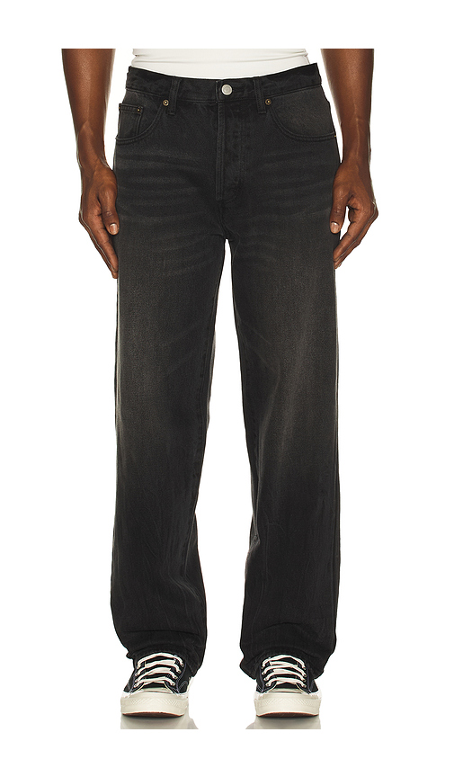 Obey Boxcar Straight Leg Denim Jeans in Heavy Vintage Black. 31 also , 32, 33