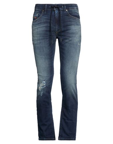 Man Jeans Blue Size 28 Cotton, Polyester, Elastane