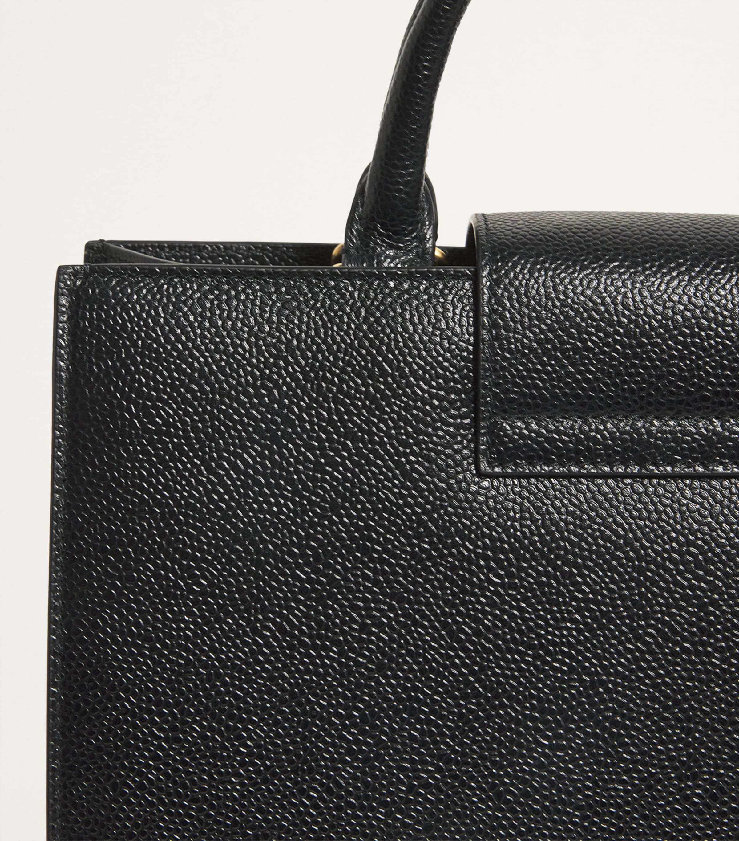 Small Leather Mr. Thom Tote Bag
