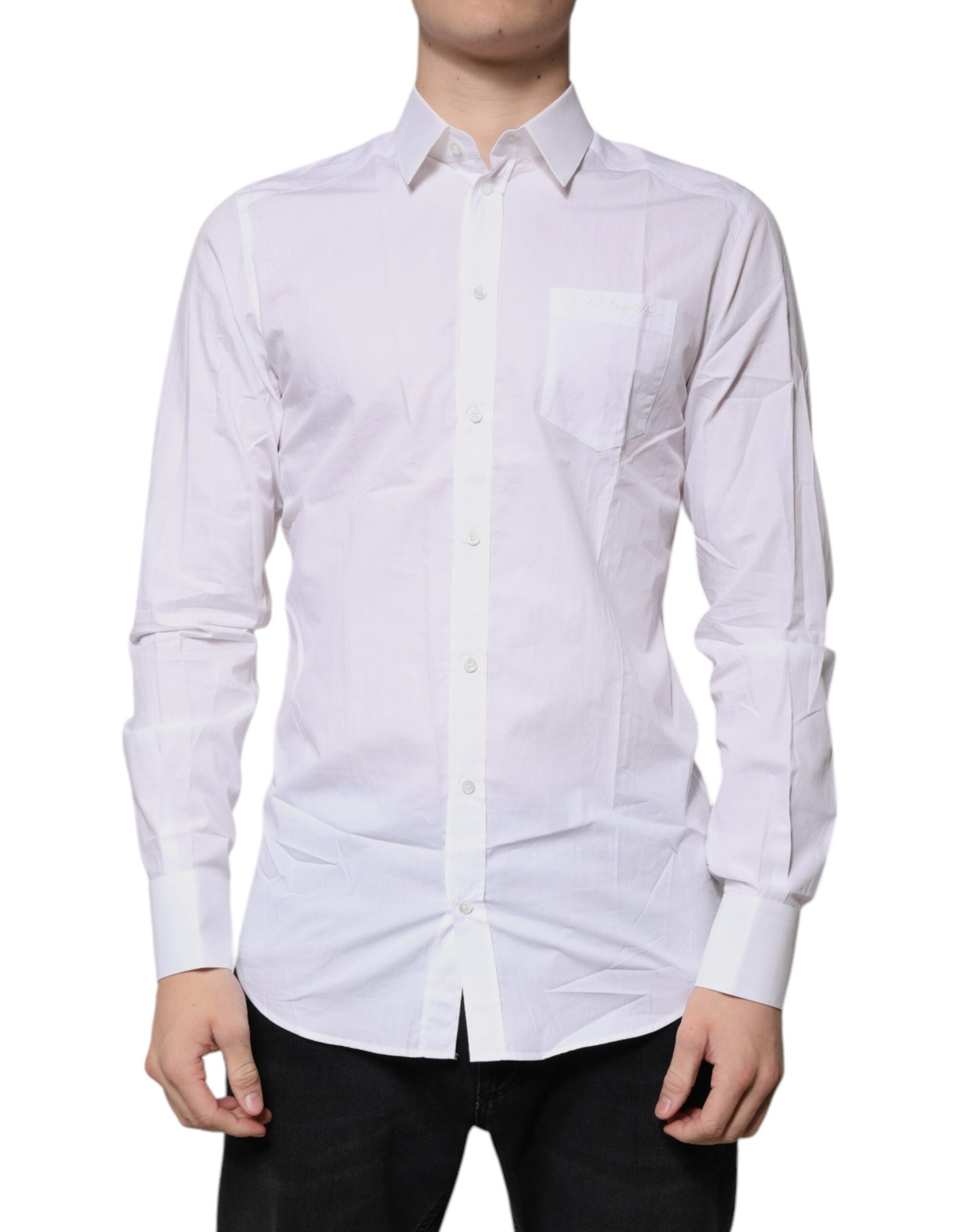Cotton Dress Shirt — White