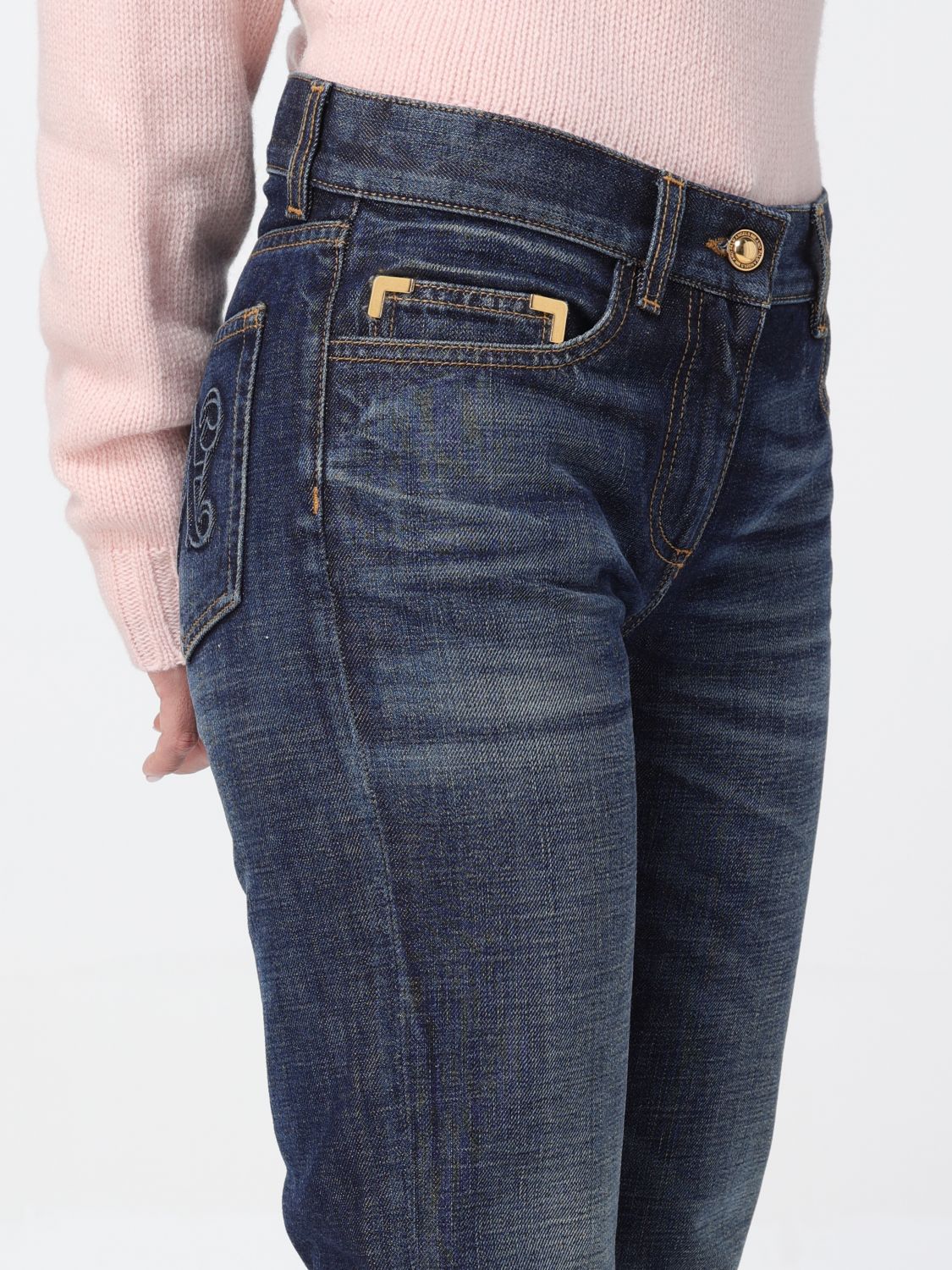 Jeans Woman color Denim