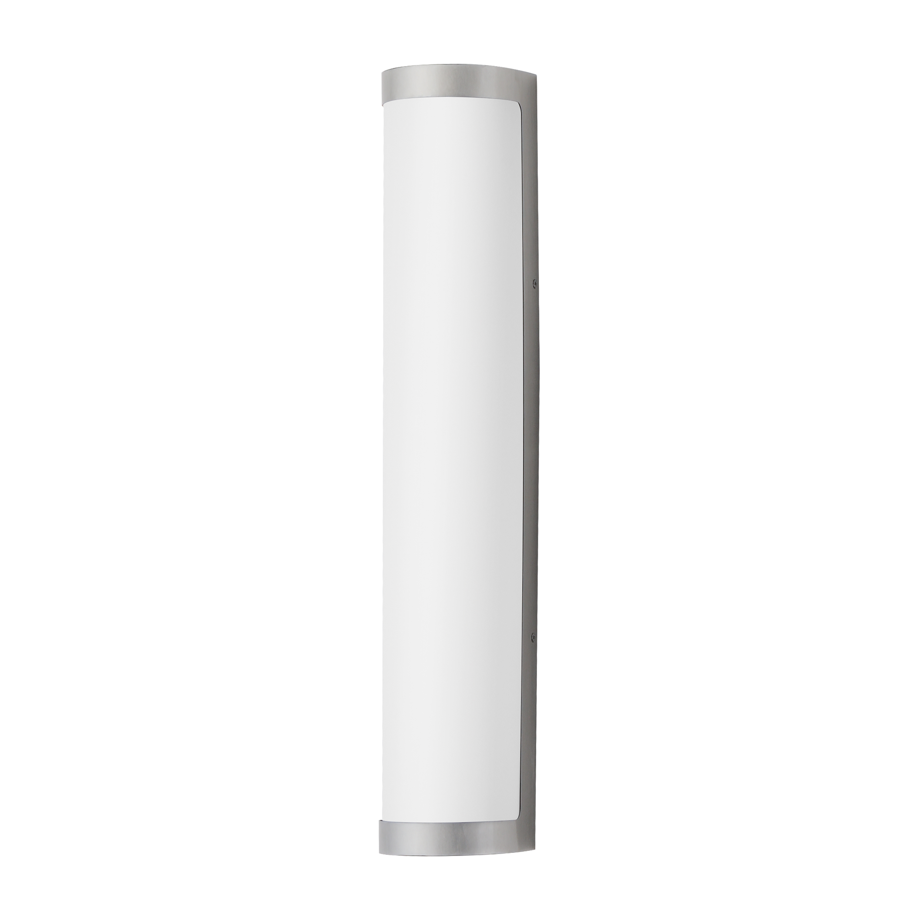 Brushed Aluminum LED Outdoor Wall Sconce from the Halfpipe Collection