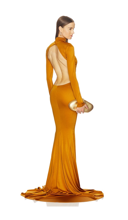 Michael Costello x REVOLVE Salima Gown in Red. L. Also in XS, S
