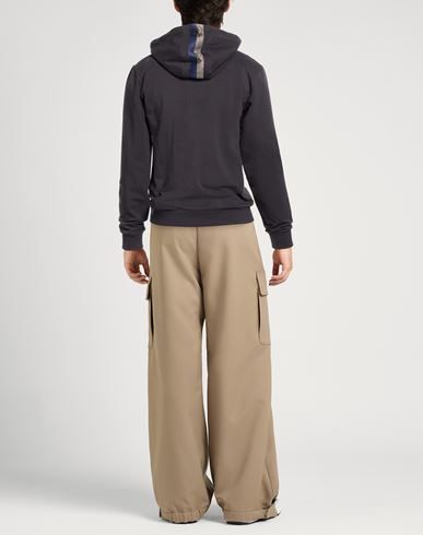 Man Sweatshirt Midnight blue Size S Cotton, Elastane