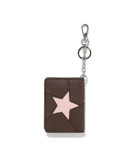 ONE STAR CARD WALLET_BROWN