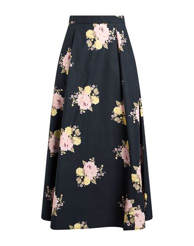 Woman Maxi skirt Black Size S Cotton