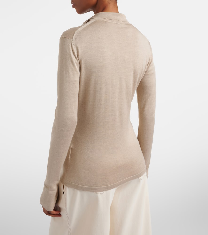 Flash silk and cashmere shirt