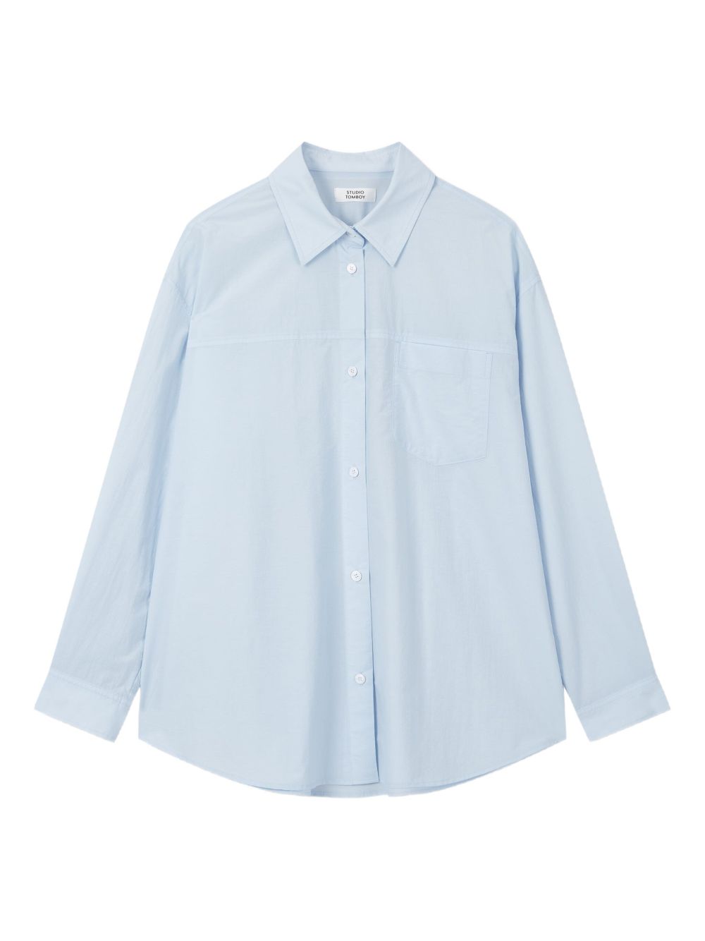 Poplin shirt - Blue