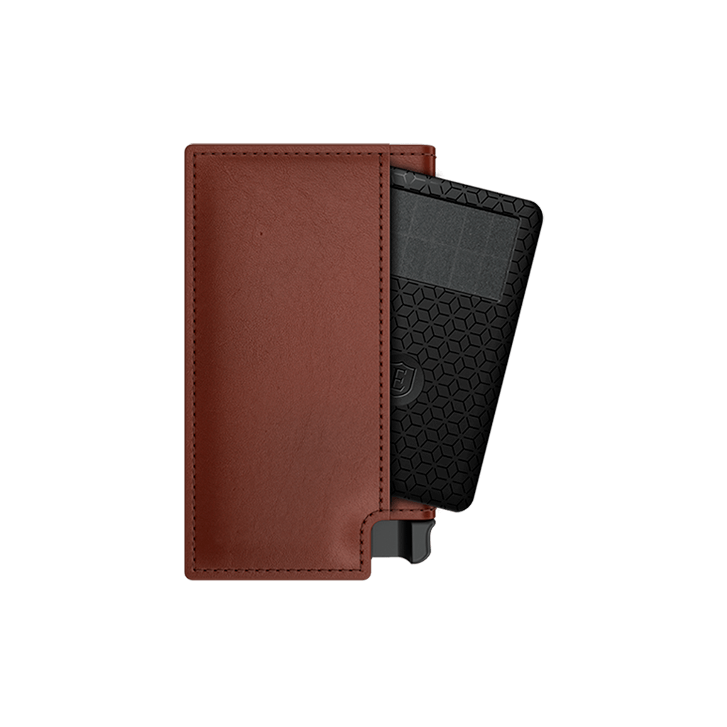 Men's Wallet - Smiley x Ekster Premium Slim Men's Wallet Trackable Wallet Leather Smart Wallet RFID Blocking
