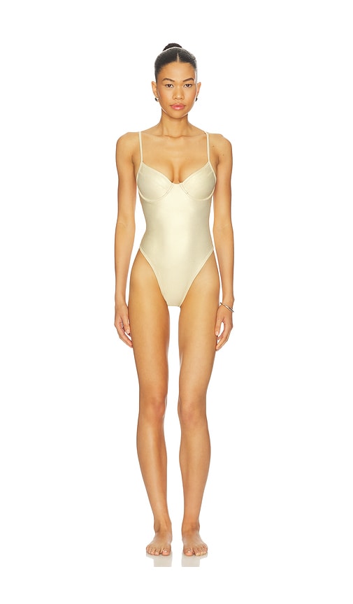 FAE Romi One Piece in Metallic Gold. - M also in