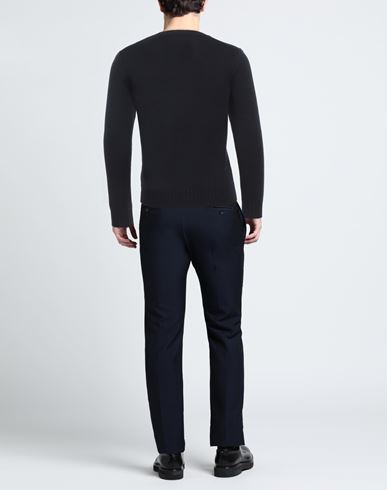 Alpha Studio Man Sweater Midnight blue Size 46 Merino Wool