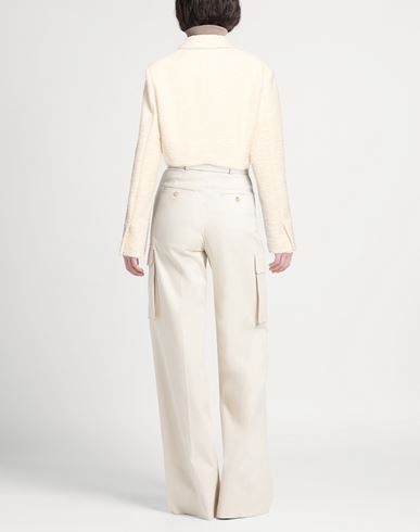 Woman Blazer Ivory Size 8 Polyester, Acetate, PBT