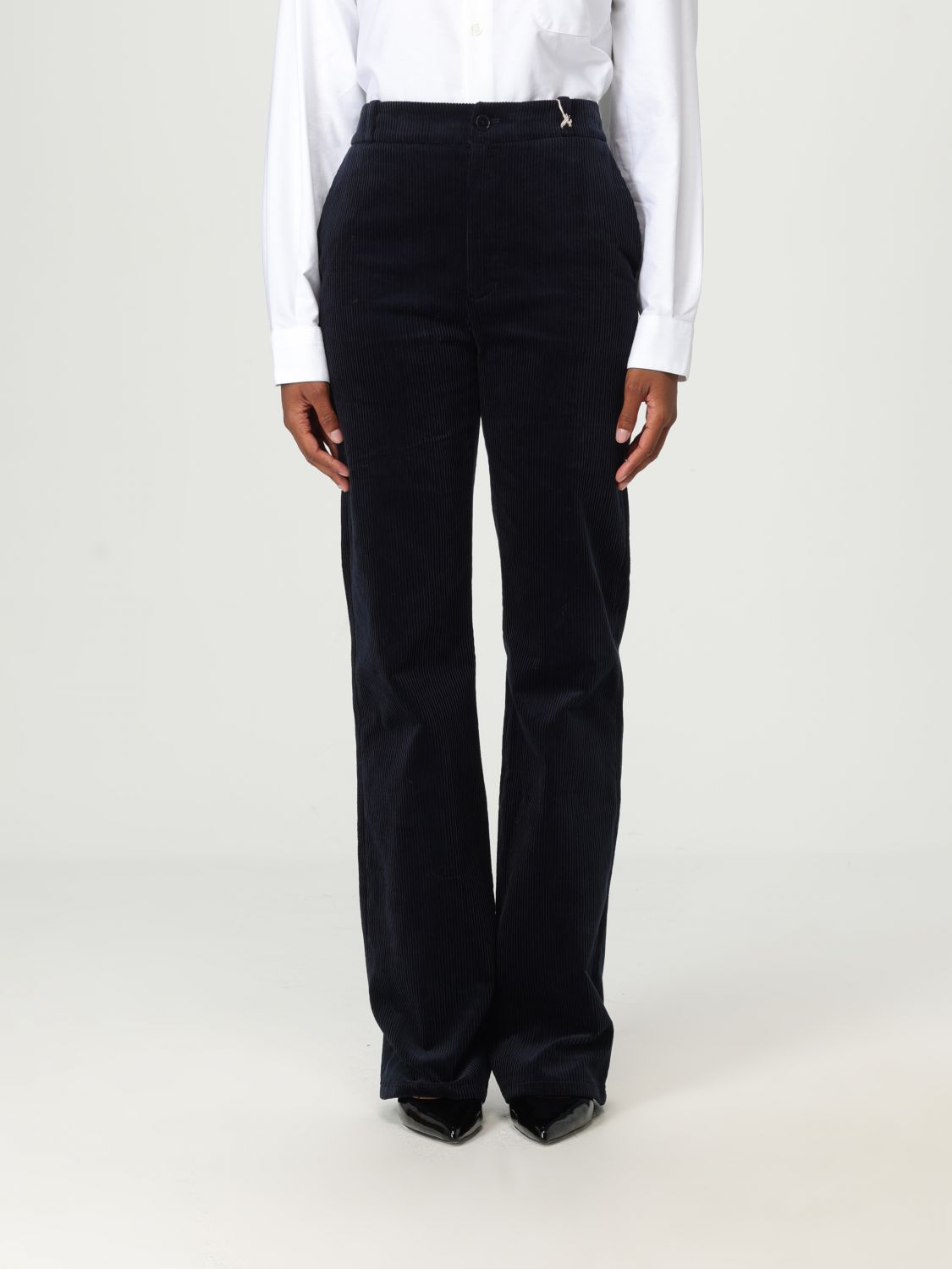 Pants A. P.C. Woman color Blue