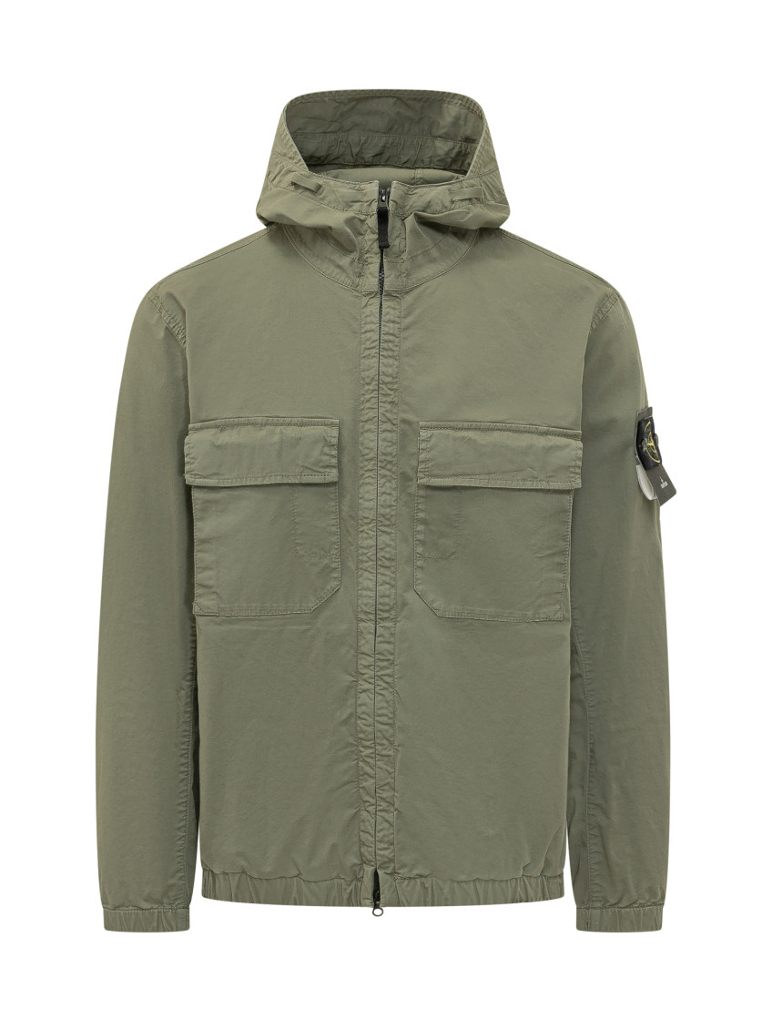 Stretch Cotton Twill-Tc Jacket