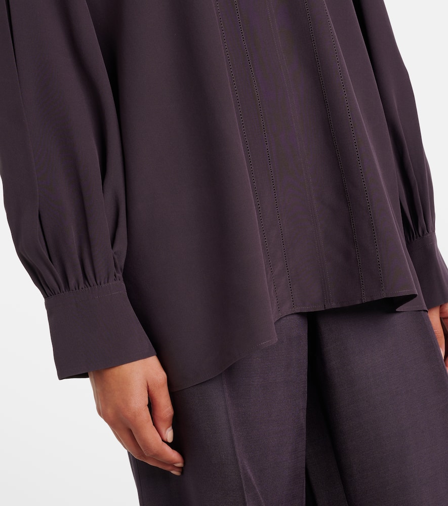 Rivoli silk crêpe de chine blouse