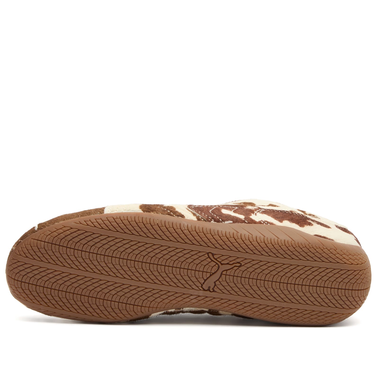 Women s Speedcat Cow Print Sneakers Chocolate Brown / Gu