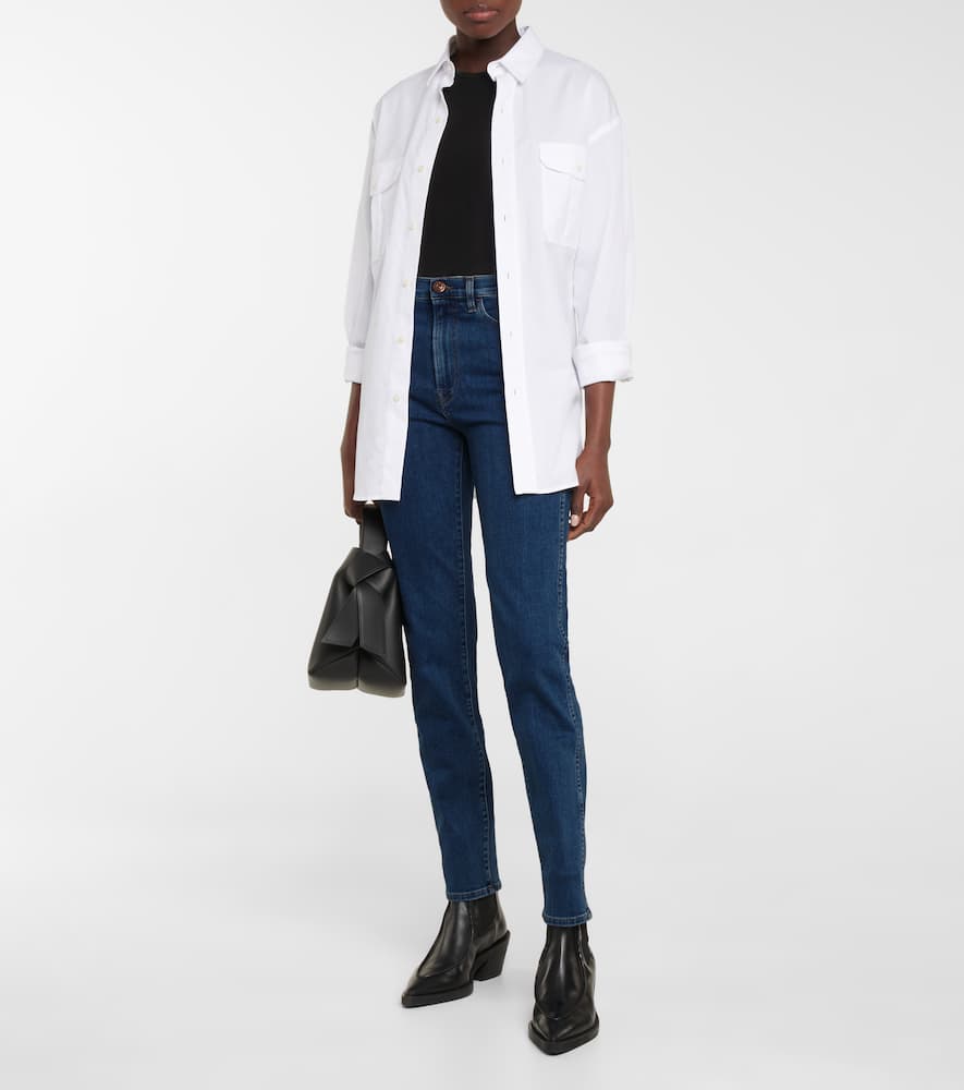 3x1 N. Y.C. Straight Authentic Cropped jeans