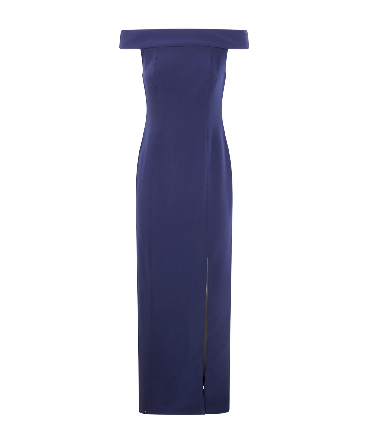 Lauren Off-Shoulder Fitted Bodice Maxi Dress