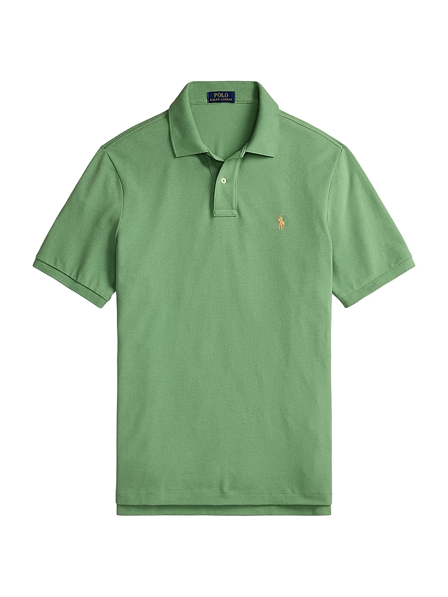 Men's Cotton Polo Shirt - Outback Green