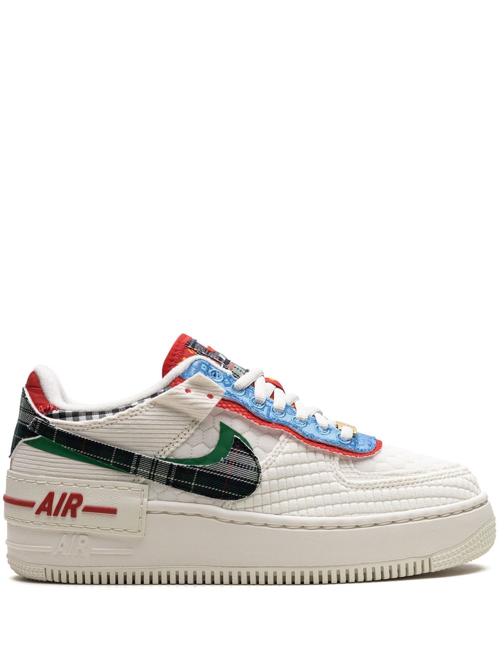 Air Force 1 Shadow "Multi-Material" sneakers - White