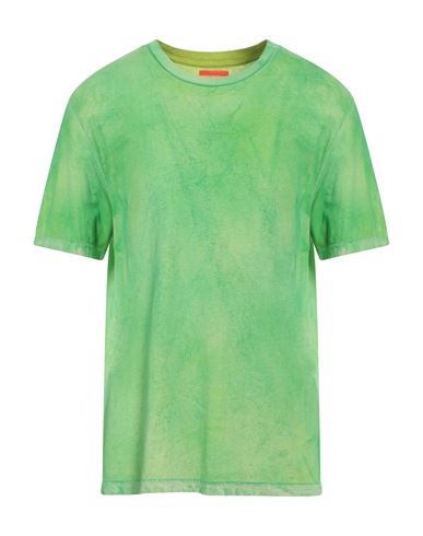 Man T-shirt Acid green